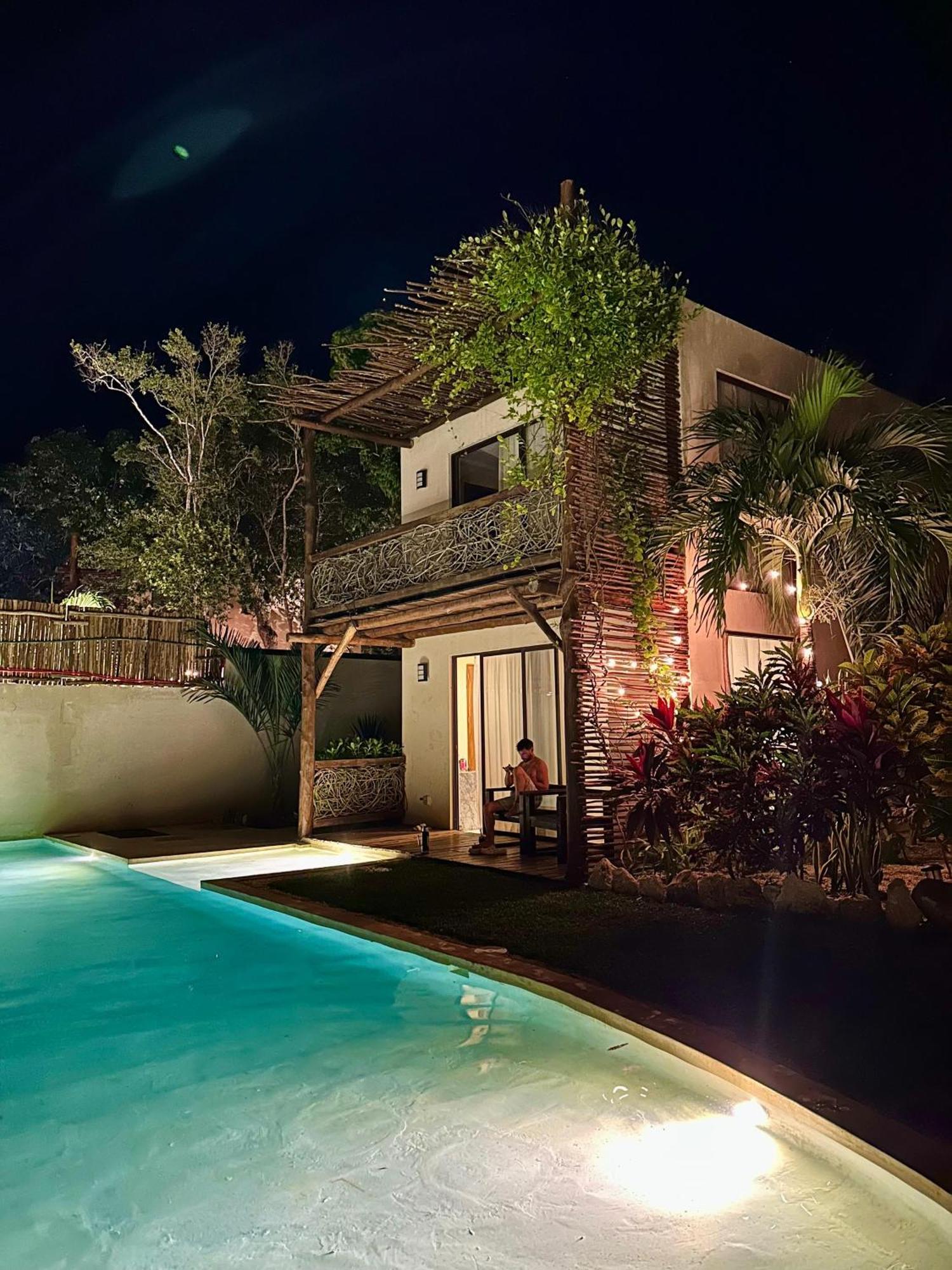 Villa Ahal, Chemuyil Екстериор снимка